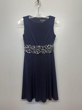 Jessica Howard Navy Midi Dress